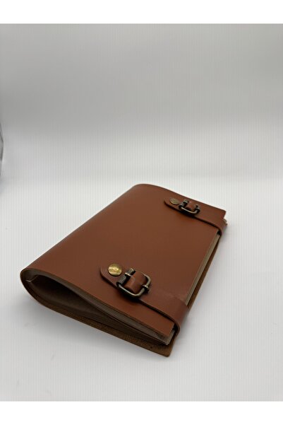 LAYDA Faux Leather Notebook Tan