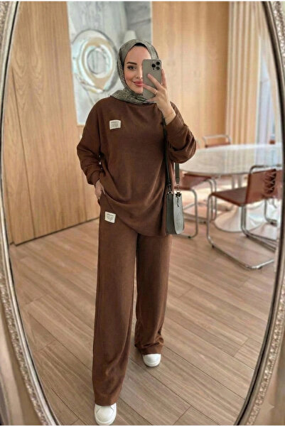 unika boutique Fittili Armal Detailed Oversized Basic Upper and Lower Set