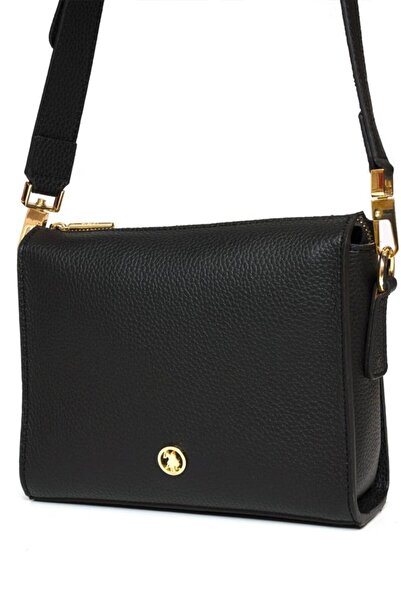 U.S. Polo Assn. Cross Strap Women's Bag Black Us25204
