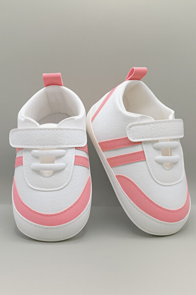 BEBLUXBABY Cırtlı Spor Kız Bebek Ayakkabısı