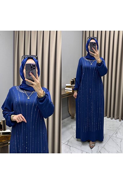 Sum TAŞLI UZUN ABİYE ELBİSE