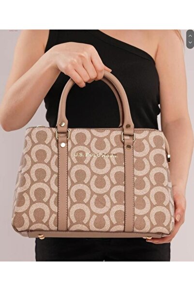 U.S. Polo Assn. Cross Strap Women's Bag Beige Us24205