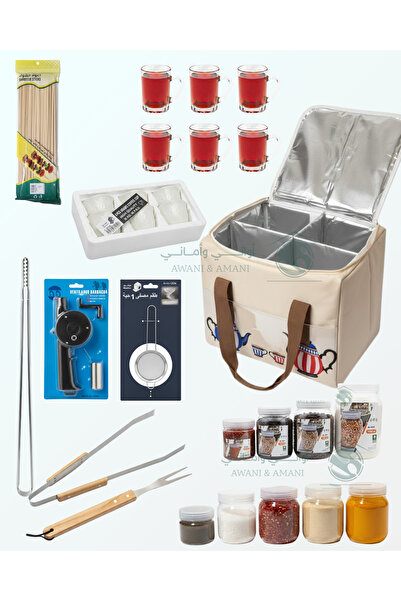 Geneic BBQ and camping complete set - 19 pieces
