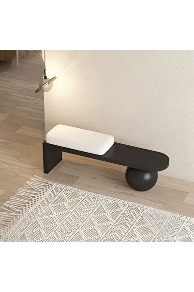 larissa design masif ahşap puf bench