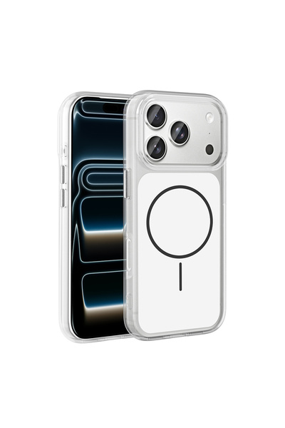 HTstore غطاء متوافق مع هاتف iPhone 17 Pro، غطاء من السيليكون الصلب ذو تصميم زوري أيقوني مع تصميم زر معدني