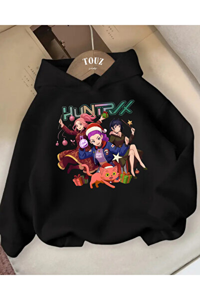 Toum Young KPop Demon Hunters hanorac gros cu 3 fire, dulce