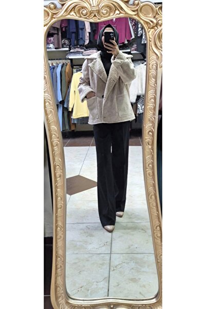 Mintaş Kürklü deri mont