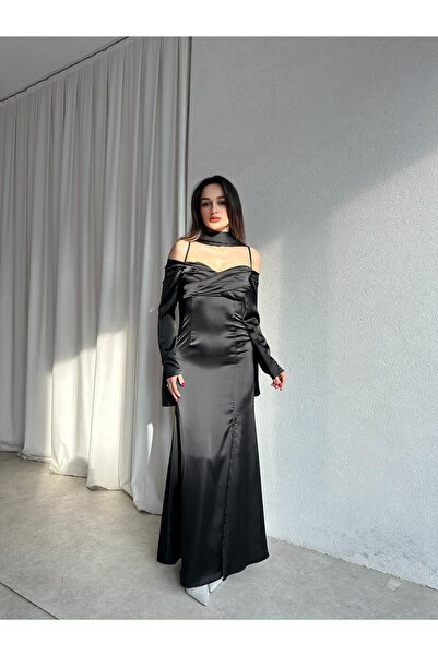 Mooi Butik Olivia Dress 8748 - Black