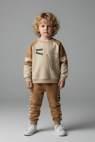 ALG Boy's Appliqued Piece Winter Bottom and Top Set