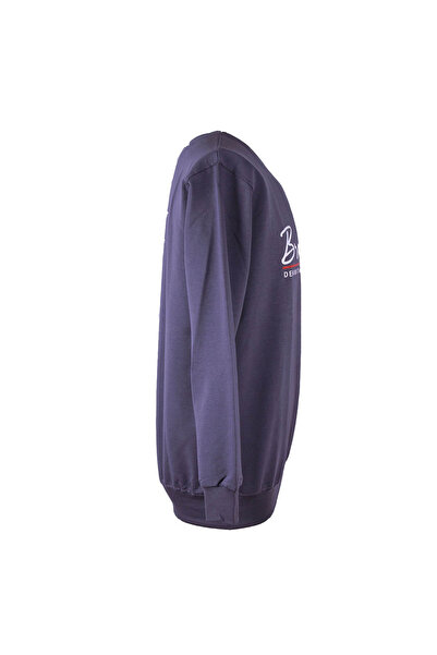 trender 2 İp Indigo Men's Sweatshirt Brooklyn 0 Collar