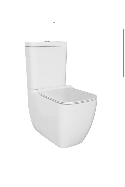 VitrA S25 SQUARE DUVARA SIFIR KANALSIZ KLOZET+REZERVUAR+İÇ TAKIM+KLOZET KAPAĞI SET