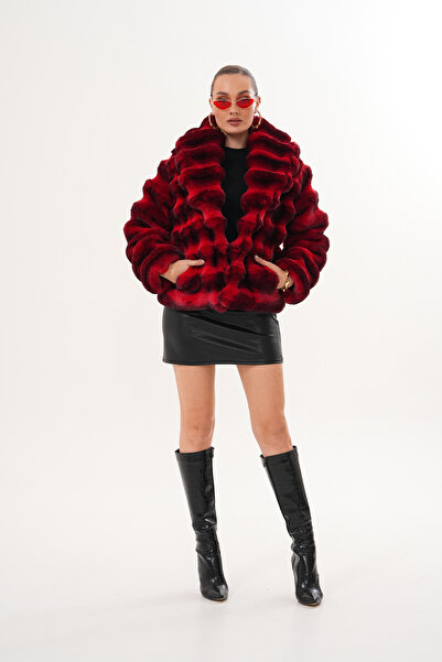 NAVY Shawl Collar Patterned Chinese Style Jacket