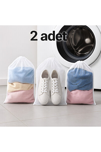 greenline Çamaşır Yıkama Filesi – Ayakkabı ve Kıyafet İçin Dayanıklı 2 adet Yıkama Torbası