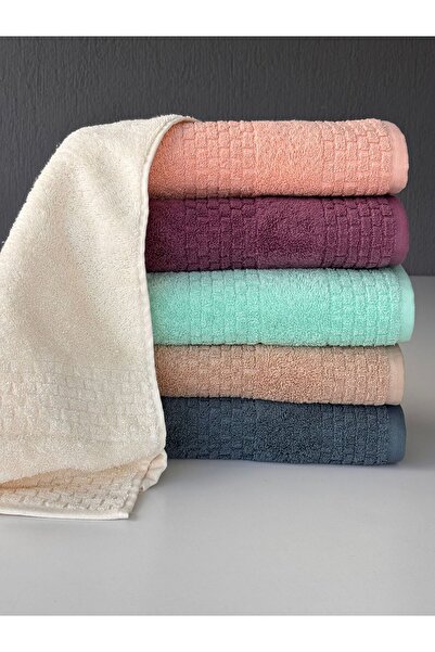 VENICA MASCUSE Σετ πετσετών χεριών & προσώπου 100% βαμβάκι 6 τεμαχίων 50*90