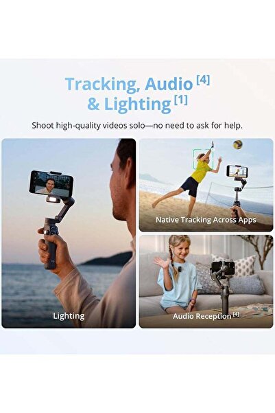 DJI Osmo Mobile 8 Gimbal Stabilizer For Phone black