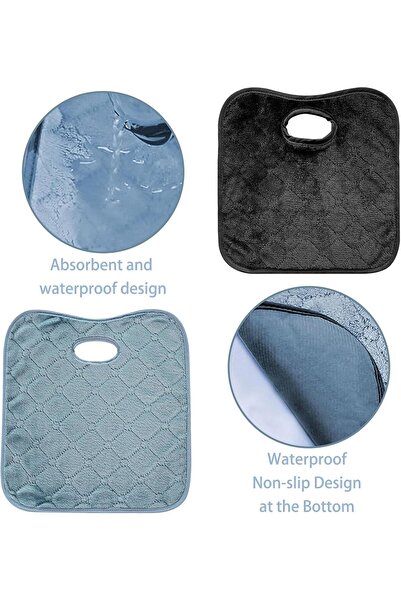 JOYZZZ Kids Car Seat Protector 2-Pack — Waterproof, Anti-Slip, Universal, Machine-Washable