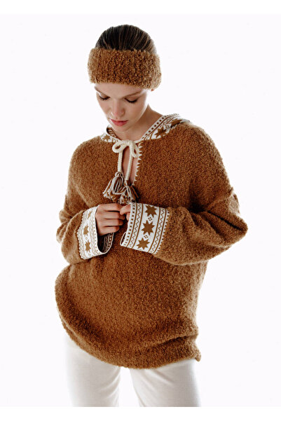 Knitss Alpaca Blend Camel Headband