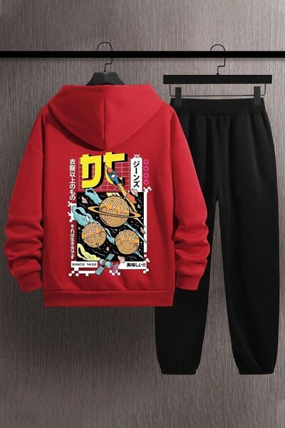 trendypassion Unisex Tokoyaki Printed Tracksuit Set