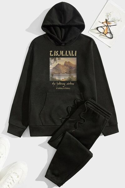 trendypassion Tasmania Printed Tracksuit Set