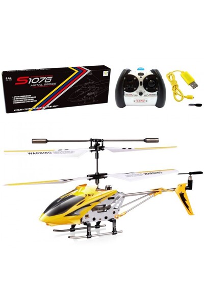 Syma Syma helicopter, S107G, 15m range, infrared, with remote control - Red