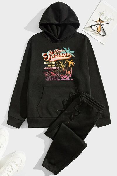 trendypassion Unisex Brand New Journey Printed Tracksuit Set