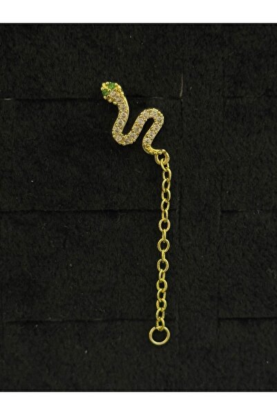 XUPING JEWELRY 925 ayar gümüş, yılan gold altın kaplama Kıkırdak helix Tragus...