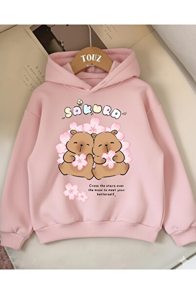 Touz Moda Χοντρό κουκούλα με κουκούλα της σειράς Young Capibara Series 3