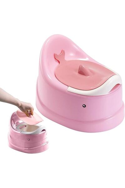 Generic Children's Potty Training Toilet Seat with Lid for Boys and Girls, Comfortable Chair for Ages 1-6 (T