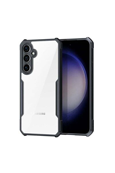 Generic Case for Samsung Galaxy S25 Plus – Ultra Thin TPU Bumper with Acrylic Clear Back, Black