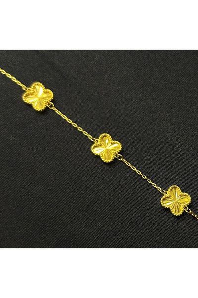 Arpaş 14 Ayar Dört Yapraklı Yonca Bileklik