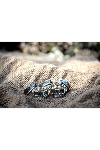 OSIRION Labradorite Sterling Silver Meditation Spinner Ring