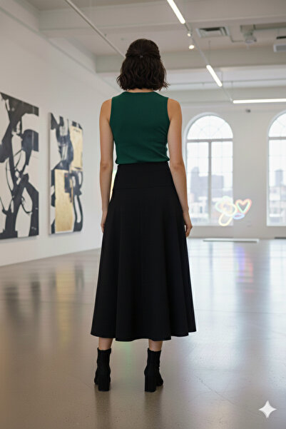 FV Γυναικεία φούστα με ψηλόμεσο κούρεμα Selanik