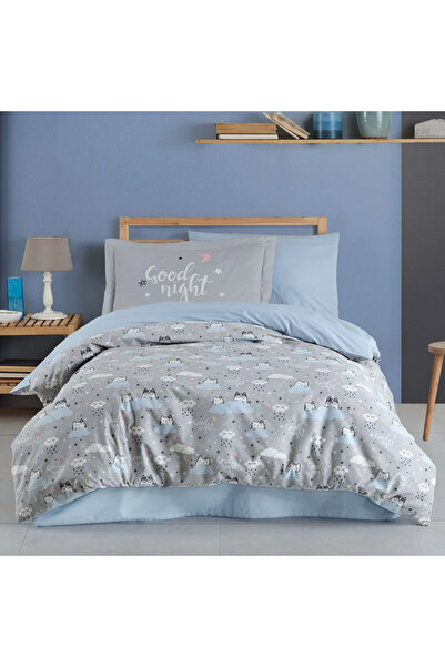 Hobby Поплін Студіо Сірий Комплект Постільної Білизни