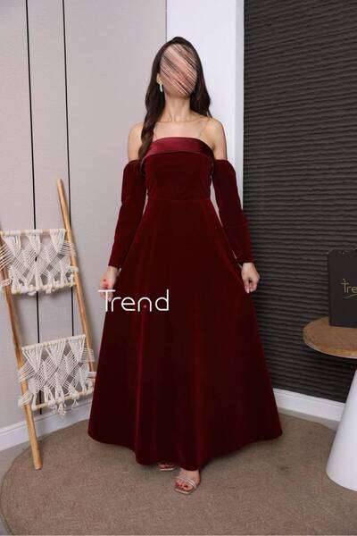 TREND Elegant Velvet Dress