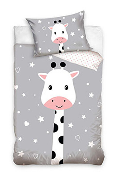 Animals Giraffe children's bedding 90x120 cm, 40x60 cm