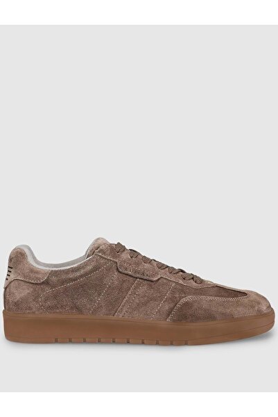 Lufian 112230232 Pele Sneaker Ανδρικά Δερμάτινα Παπούτσια ΜΠΕΖ