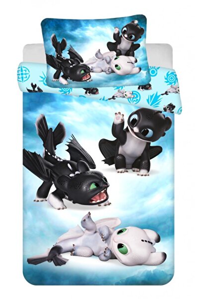 How to Train Your Dragon Детски комплект спално бельо „Как да си дресираш дра...