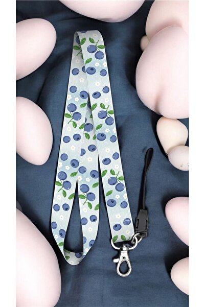 chic crazze حبل عنق أنيق بنمط التوت للاستخدام اليومي كإكسسوار للهاتف وبطاقة ا...