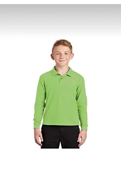 Ümiteks world of clothes TRIUC VERDE PENTRU ȘCOALA-PE bumbac moale OLO GOLIER...