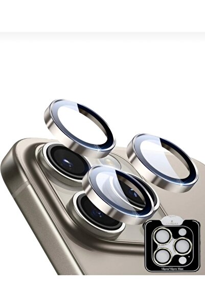 HYPERSOFT iPhone 15 Pro (6.1 Inch) Compatible Easy Installation Sapphire Camera Lens Protector with Apparatus