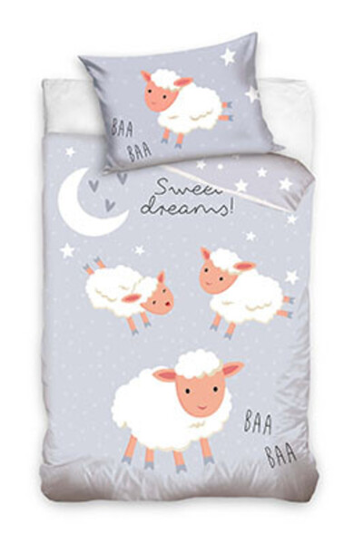 Animals Lamb children's bedding 90x120 cm, 40x60 cm