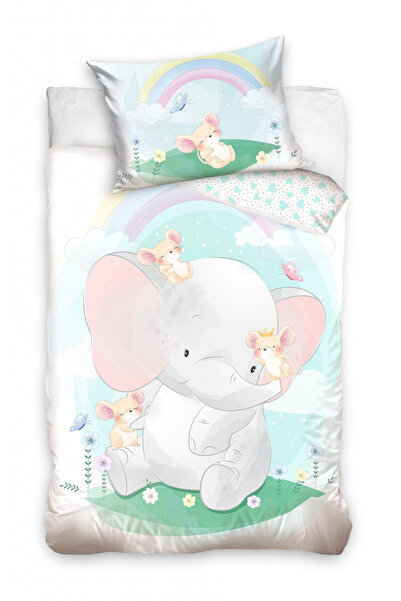 Animals Elephant children's bedding 90x120 cm, 40×60 cm