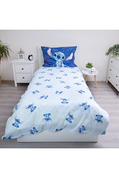 Stitch Disney Lilo and Aloha Blue bed linen 140×200cm, 70×90 cm