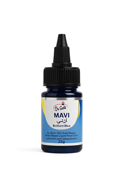 Top Ingrediente Water-Based Liquid Food Coloring - Brilliant Blue - 25 grams