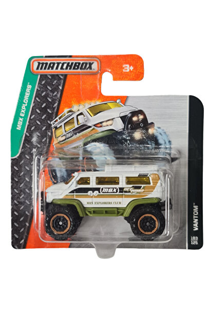 Matchbox Set of 5 models, Explorers edition, offroad cars, 4x4, 7cm