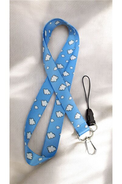 chic crazze حبل متعدد الأغراض بنمط السماء الزرقاء والسحاب |   شريط تعليق للهو...