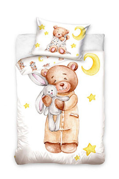 Animals Urs Sleep s children's bedding set 90x120cm, 40x60 cm