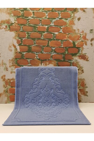 Özdilek Ornament Ayak Havlusu 2 Adet- Koyu Mavi