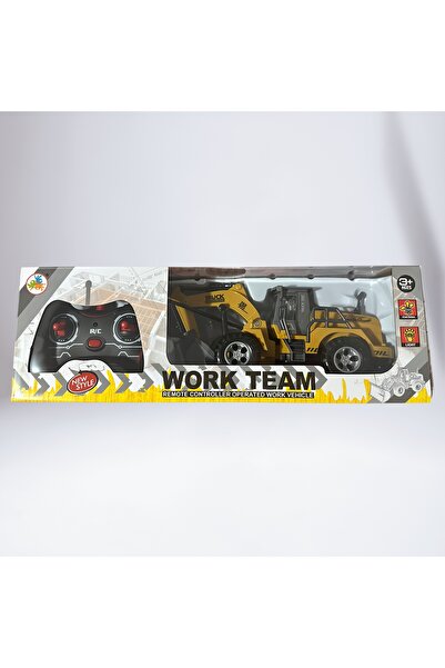 Universul Jucăriilor Remote Control Excavator with Lights and Movement – ​​RC Construction Machine for Kids