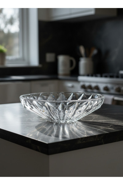 Elista Crystal Large Fruit Bowl 31 cm